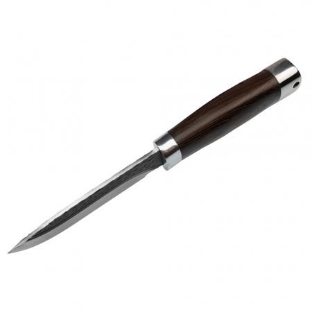 Cutit de vanatoare IdeallStore®, Bohemian Blade, 23 cm, otel inoxidabil, maro, teaca inclusa [3]