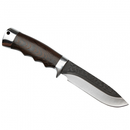 Cutit de vanatoare IdeallStore®, Bohemian Blade, 23 cm, otel inoxidabil, maro, teaca inclusa [4]