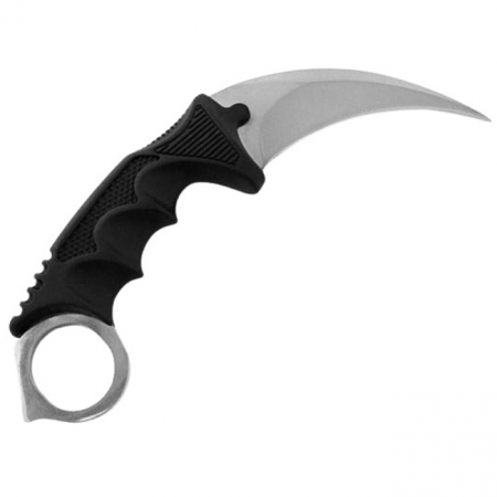 Cutit de vanatoare IdeallStore®, Claw Assault, 19 cm, argintiu, teaca inclusa [5]
