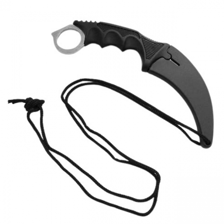Cutit de vanatoare IdeallStore®, Claw Assault, 19 cm, argintiu, teaca inclusa [6]
