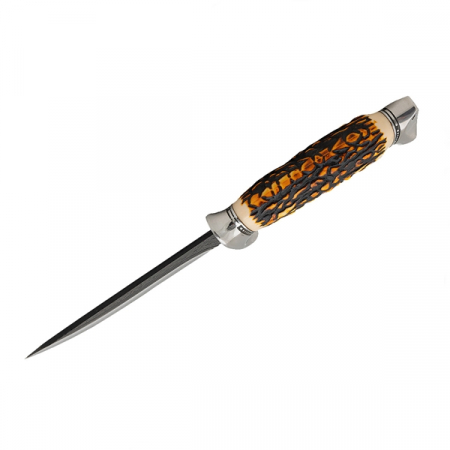 Cutit de vanatoare, IdeallStore®, Deer Corn, 26 cm, Otel inoxidabil [3]