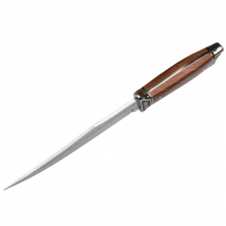 Cutit de vanatoare IdeallStore®, Elvish Legacy, otel inoxidabil, 31 cm, maro, teaca inclusa [4]