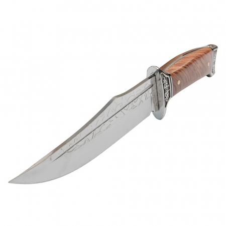 Cutit de vanatoare IdeallStore®, Elvish Legacy, otel inoxidabil, 31 cm, maro, teaca inclusa [6]