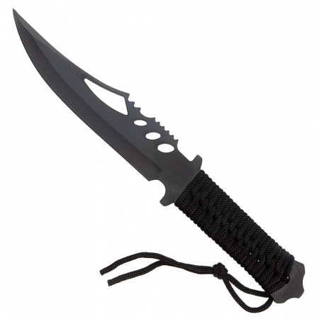 Cutit de vanatoare IdeallStore®, Extreme Battle, negru, 28.5 cm, teaca inclusa [2]
