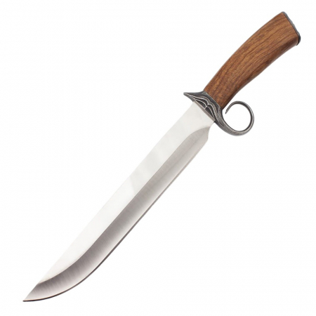 Cutite vanatoare - Cutit de vanatoare IdeallStore®, French Inquisition, 39.5 cm, otel inoxidabil, maro