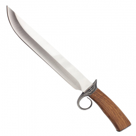 Cutit de vanatoare IdeallStore®, French Inquisition, 39.5 cm, otel inoxidabil, maro [4]