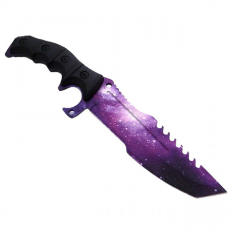 Cutit de vanatoare IdeallStore®, Galaxy Element, 30.5 cm, otel inoxidabil, mov [5]