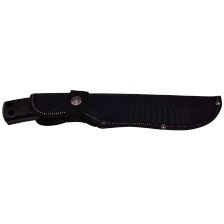 Cutit de vanatoare IdeallStore®, Hazard Blade, negru 31 cm, teaca inclusa [5]