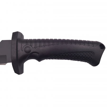 Cutit de vanatoare IdeallStore®, Hunting Etiquette, 29 cm, otel inoxidabil, negru [3]