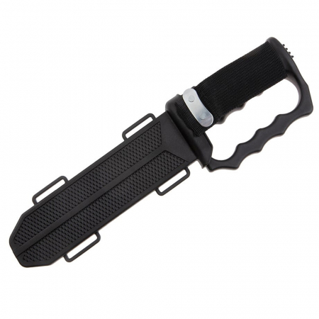 Cutit de vanatoare IdeallStore®, Juggernaut Assault, 31 cm, otel inoxidabil, negru [8]