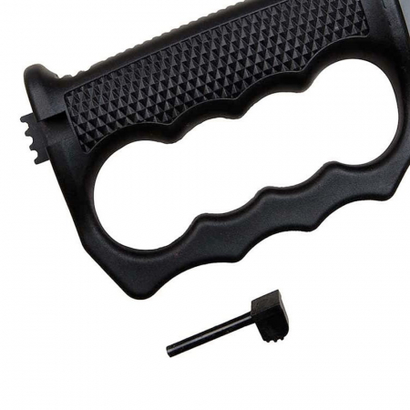 Cutit de vanatoare IdeallStore®, Juggernaut Assault, 31 cm, otel inoxidabil, negru [7]