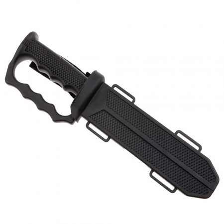 Cutit de vanatoare IdeallStore®, Juggernaut Assault, 31 cm, otel inoxidabil, negru [9]