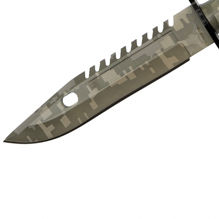 Cutit de vanatoare IdeallStore®, Jungle Blade, 32.5 cm, verde, teaca inclusa [6]