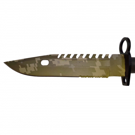 Cutit de vanatoare IdeallStore®, Jungle Blade, 32.5 cm, camuflaj, teaca inclusa [4]