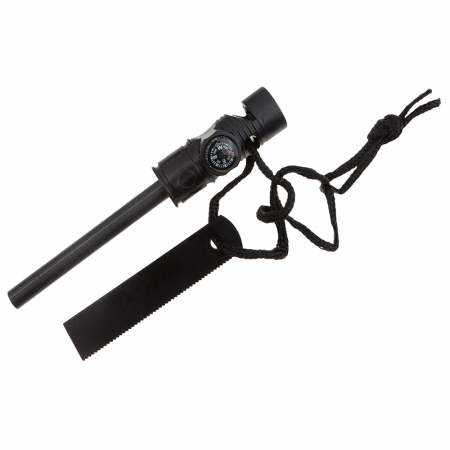 Cutit de vanatoare IdeallStore®, Jungle Guard, negru, 17.5 cm, teaca inclusa [7]