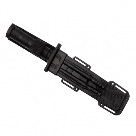 Cutit de vanatoare IdeallStore®, Jungle Specialist, 31 cm, negru, teaca inclusa [9]