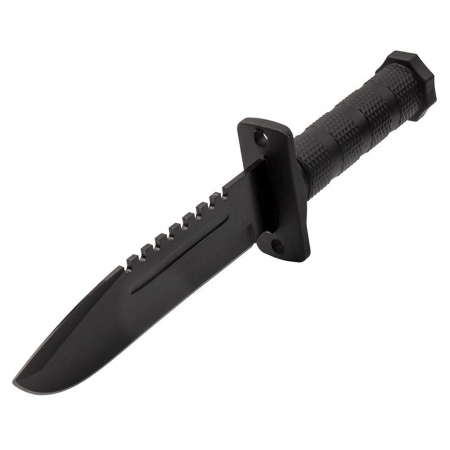 Cutit de vanatoare IdeallStore®, Jungle Specialist, 31 cm, negru, teaca inclusa [4]