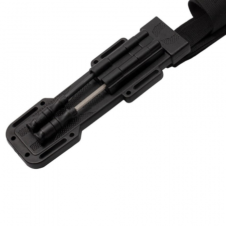 Cutit de vanatoare IdeallStore®, Jungle Specialist, 31 cm, negru, teaca inclusa [7]