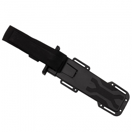 Cutit de vanatoare IdeallStore®, Jungle Specialist, 31 cm, negru, teaca inclusa [10]