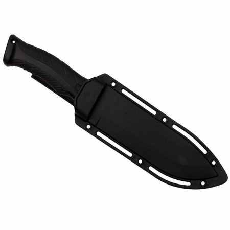 Cutit de vanatoare IdeallStore®, Kukri Madness, otel inoxidabil, 30.5 cm, negru, teaca inclusa [9]