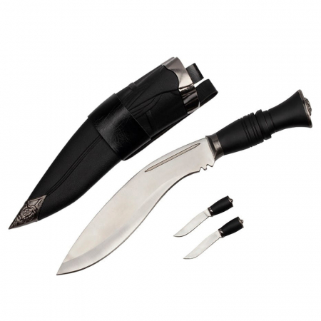 Cutite vanatoare - Cutit de vanatoare IdeallStore®, Lion Tamer, 30 cm, otel inoxidabil, 2 cutite de aruncat, toc piele ecologica