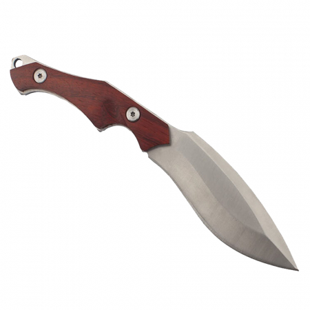 Cutit de vanatoare IdeallStore, Little Helper, 20.5 cm, argintiu, teaca inclusa [3]
