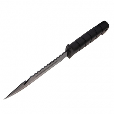 Cutit de vanatoare IdeallStore®, Military Assault, 29 cm, negru, teaca inclusa [5]
