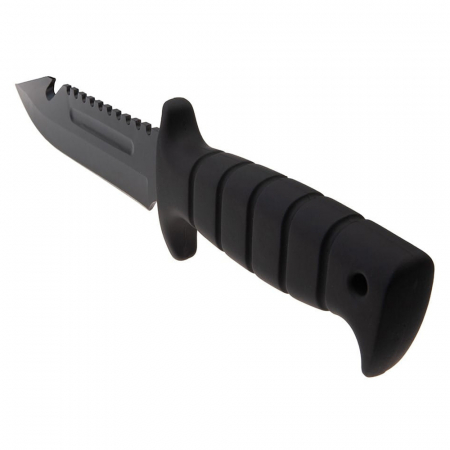 Cutit de vanatoare IdeallStore®, Military Assault, 29 cm, negru, teaca inclusa [7]