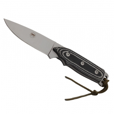 Cutit de vanatoare IdeallStore®, Polish Legacy, otel inoxidabil, 21 cm, negru, teaca inclusa [3]