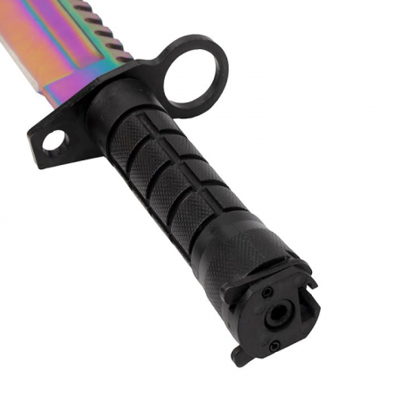 Cutit de vanatoare IdeallStore®, Rainbow Spirit, multicolor, 32.5 cm, teaca inclusa [8]