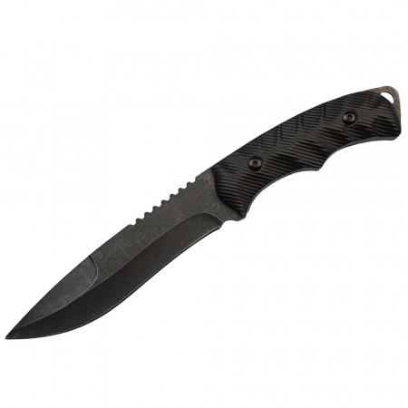 Cutite vanatoare - Cutit de vanatoare IdeallStore®, Redemption Assault, 25.5 cm, negru, teaca inclusa