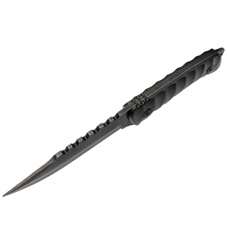Cutit de vanatoare IdeallStore®, Safari Mix, 23 cm, negru, teaca inclusa [5]