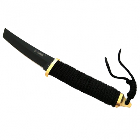 Cutit de vanatoare IdeallStore®, Samurai Sempai, 28 cm, negru, teaca inclusa [2]