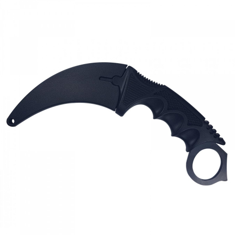 Cutit karambit de vanatoare IdeallStore®, Comando Specialist, teaca si snur de agatat, 18.5 cm, negru [3]
