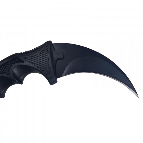 Cutit karambit de vanatoare IdeallStore®, Comando Specialist, teaca si snur de agatat, 18.5 cm, negru [4]