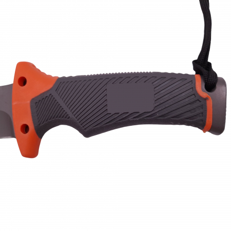 Cutit de vanatoare IdeallStore®, Survival King, 25 cm, otel inoxidabil, portocaliu, husa inclusa [3]