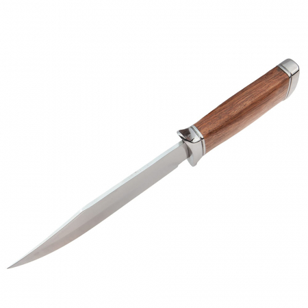 Cutit de vanatoare IdeallStore®, Survival Nature, 31.5 cm, otel inoxidabil, maro, teaca inclusa [5]