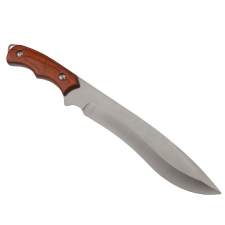 Cutit de vanatoare IdeallStore®, True Survivor, 38 cm, otel inoxidabil, maro, teaca inclusa [5]