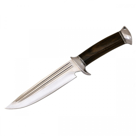 Cutite & seturi de cutite - Cutit de vanatoare, IdeallStore®, Woody Hunting, 29 cm, Maro