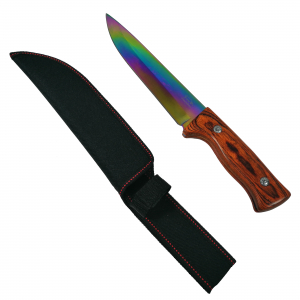 Cutit de vanatoare IdeallStore®, Rainbow Reign, 33 cm [0]