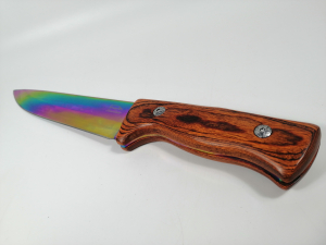 Cutit de vanatoare IdeallStore®, Rainbow Reign, 33 cm [3]