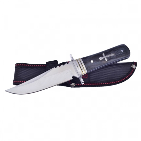 Cutite vanatoare - Cutit de vanatoare Tang Hunter DEPOX® , 28 cm ,otel inoxidabil