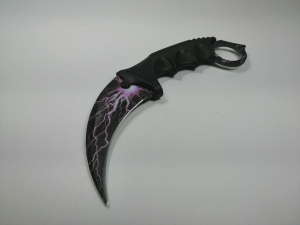 Cutit karambit IdeallStore®, Purple Lightning 18.5 cm [1]