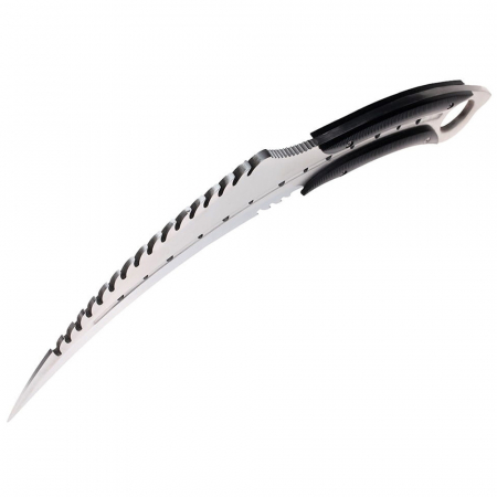 Cutit karambit IdeallStore®, Comando Specialist, otel inoxidabil, 33 cm, argintiu, teaca inclusa [5]