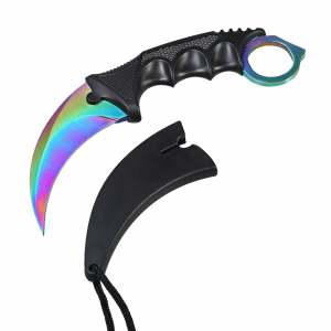 Cutit karambit IdeallStore®, Rainbow Blade, 25 cm [1]