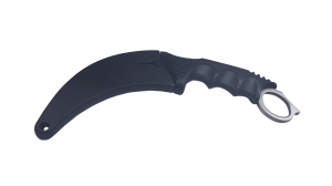 Cutit de vanatoare karambit IdeallStore®, Comando Blade, 18.5 cm, argintiu [2]