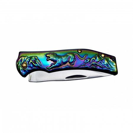 Briceag model traditional japonez IdeallStore®, pentru camping si pescuit, multicolor [2]