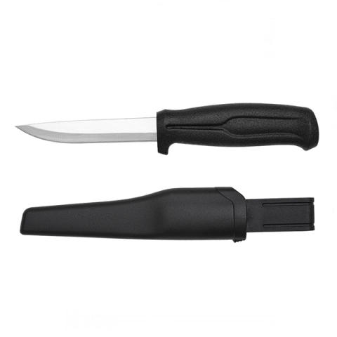 SPORT & TIMP LIBER - Cutit pentru pescuit, Fish Blade, 21 cm, negru, teaca inclusa