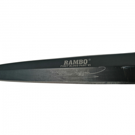 Cutit-Sting de vanatoare IdeallStore®, Rambo VI, Collector's Edition, negru, 30 cm [4]