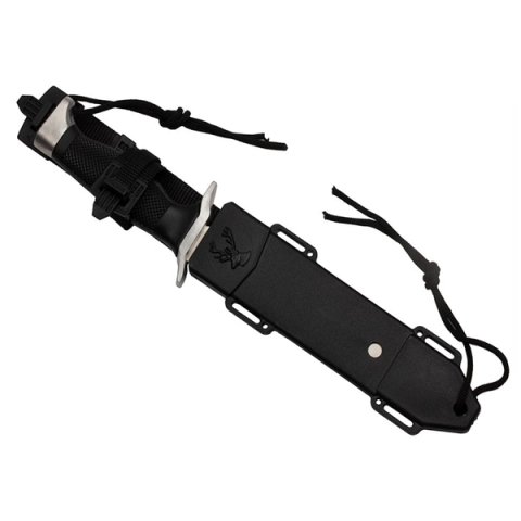Cuțit tactic cu lamă fixă pentru activități outdoor și supraviețuire DEPOX®, otel inoxidabil, 30 cm [4]